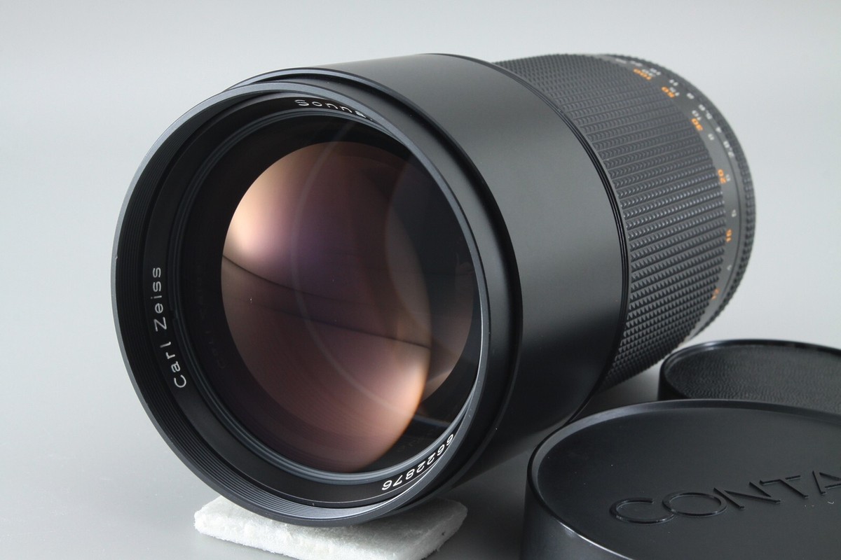 Carl Zeiss sonner 2.8/180 T✳ ▷ lI❶Il Olympia Sonnar Carl Zeiss 180mm f2.8 lens Made in