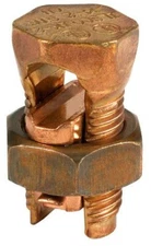Ilsco IK-500, Mechanical Split Bolt Connector, Cu Mec (R)250-500 (T)8Sol, 1 PC