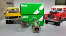 2x 21W 382 1156 BA15S OEM Lucas Car Bulbs Indicator Fog Reverse Lights L488 L594