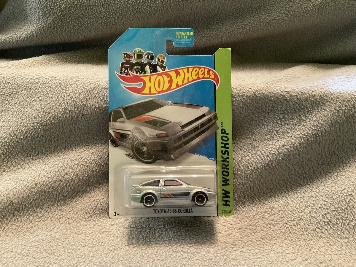 Hot Wheels HW Workshop Toyota Corolla AE86 In Silver NIB Excellent