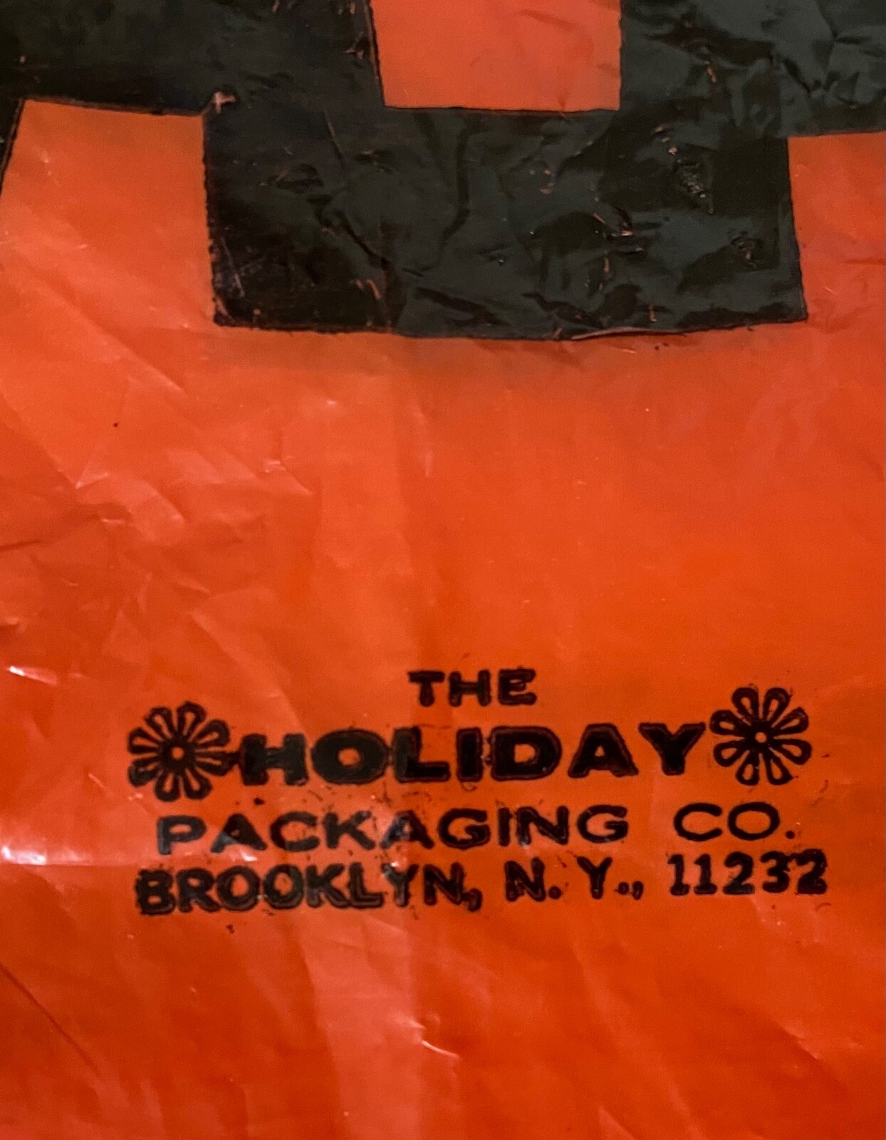 Vintage Halloween plastic trick or treat bag, pumpkinshaped, 14x14 eBay