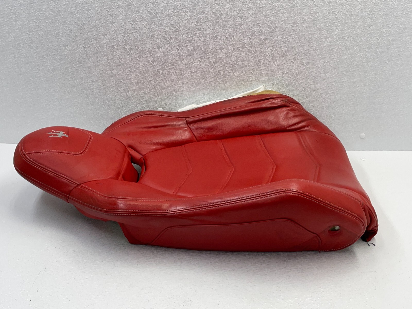 13 14 Maserati Granturismo M145 Front Left Seat Upper Cushion Red 1458 OEM