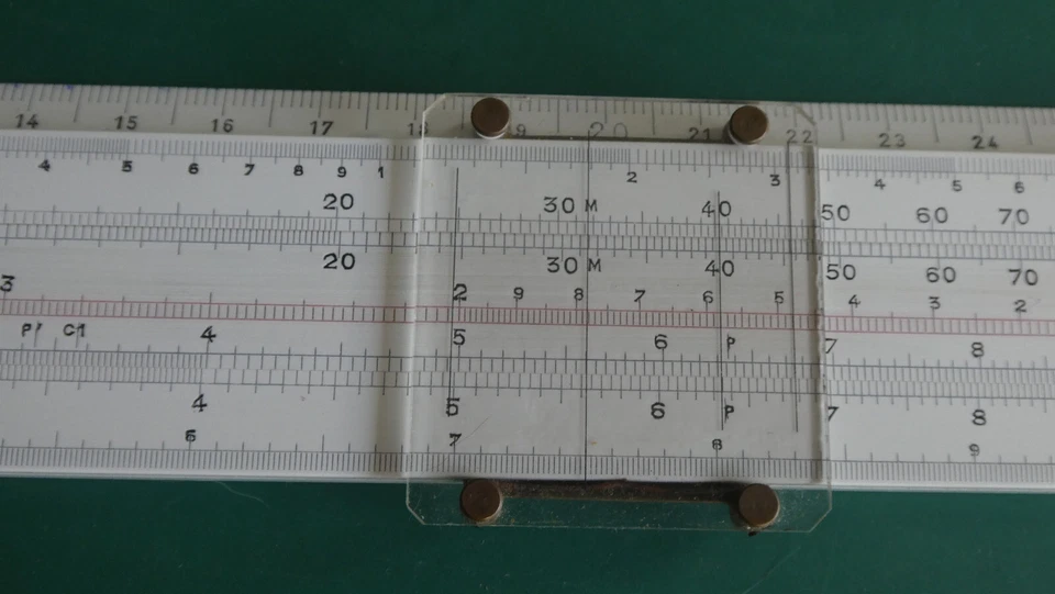 Ancienne règle à calcul TAVERNIER GRAVET N°26 bis - Photo 2/4