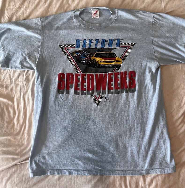 Daytona Speed Week Nascar Shirt XL Single USA Speed Weeks