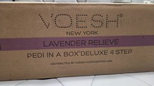 VOESH Pedi In A Box Deluxe 4 Step - Lavender Relieve Box of 50 Sets