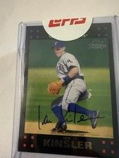 2011 Topps Lineage Ian Kinsler Autograph Reprint #RA-IK Texas Rangers Baseball