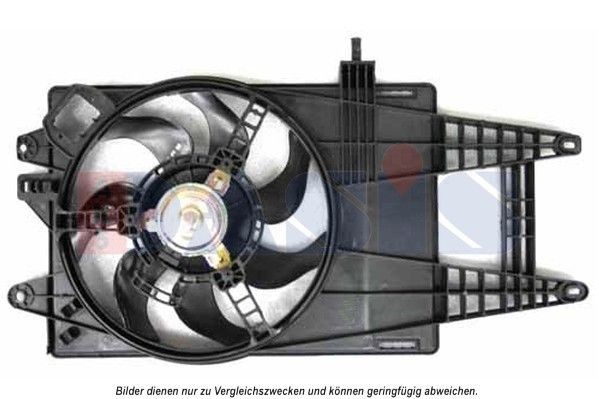 AKS Dasis LüFter, MotorküHlung 088136N FüR Fiat Lancia-image