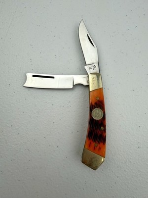 Vintage Parker Frost Two Blade Small Sow Belly Folding Knife 