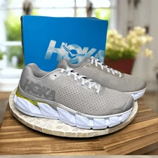 Hoka One One Elevon Supportive Running Shoes Nimbus Cloud Drizzle 1019267 Men’s