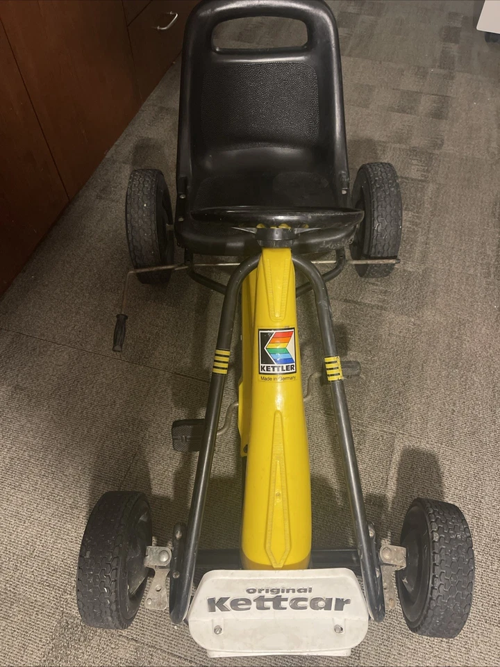 Kettler Kettcar оригинальная немецкая винтажная педаль гоночный автомобиль тележка игрушка Davenport Айова - Изображение 3 из 4