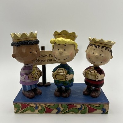Jim Shore Peanuts Practice Makes Perfect Christmas Pageant The Wise Men 4045874