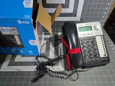 AT T 2-Line Corded Speakerphone w/ Caller ID/Call Waiting Office Phone - ML17929