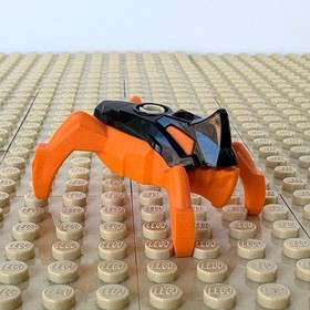 LEGO Hero Factory: Black/ Orange Jumper, hf008, 44028, COMBAT MACHINE, 2014