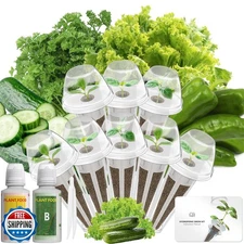 8 Pods Vegetable Salad Green Seed Pod Kit for Aerogarden, Ahopega