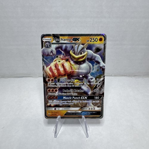 MACHAMP GX 64/147 Holo GX Rare Burning Shadows Pokemon Near Mint