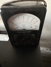 Vintage Triplett 630 Analog Multimeter   Made in USA   Untested