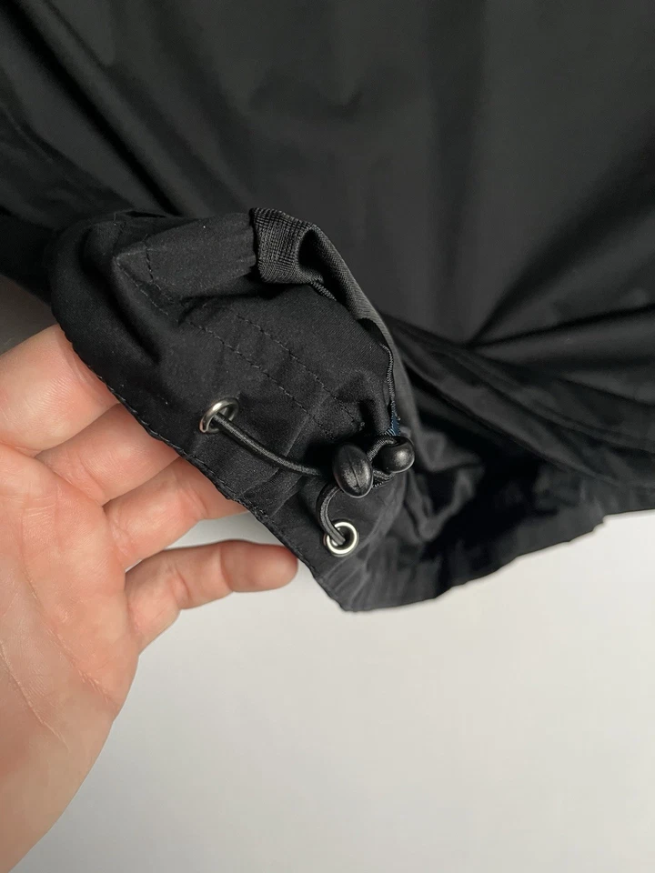 Masters Tech Pullover Jacket Men Medium Black Golf Augusta 1/4 Zip Windbreaker - Image 4 of 4