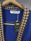 SGRho - Houndstooth Cardigan - Royal Blue(Sigma Gamma Rho) New Size XL — photo 3