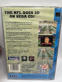 1993 Joe Montana's NFL Football Sega CD Game  Disc No Cover & Instruction Manual