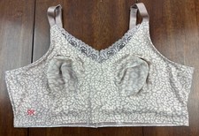 RUBY RIBBON DIVA LACE DEMIETTE 1950 Sz 46 Animal Print