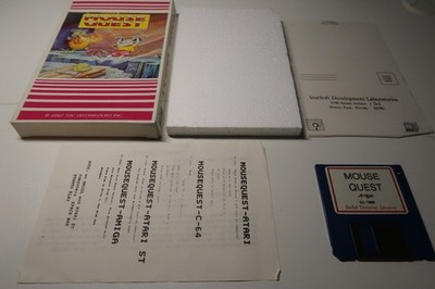 Mouse Quest von StarSoft Development Labs ~ originalverpacktes Amiga-Spiel sehr guter Zustand