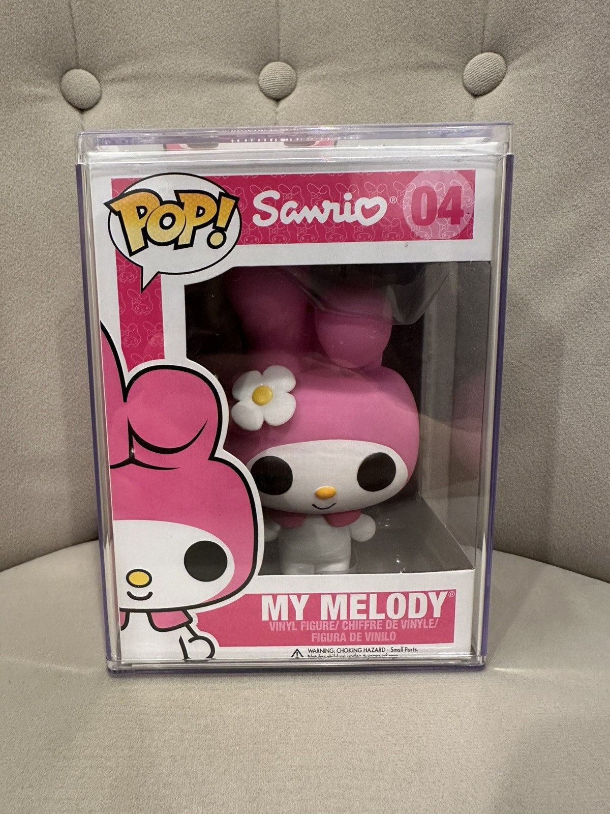Funko Pop My Melody 04 Sanrio Rare Grail + Hard Protecter Vhtf Great Condition