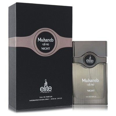 Risala Elite Muhareb Night by Risala Eau De Parfum Spray 3.4 oz For Men