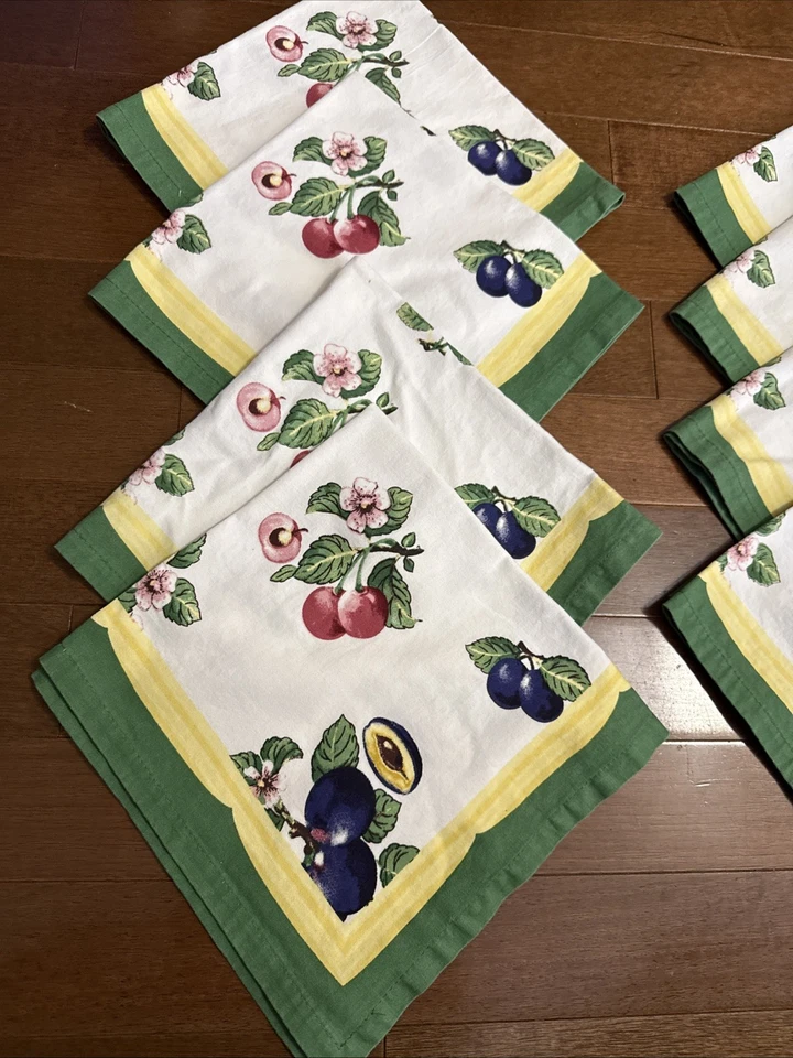 Villeroy and Boch Guardanapo de Tecido de Algodão Jardim Francês Conjunto de 8, 21X 21′′ Jantar - Imagem 2 de 4