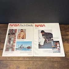 Lot of 2 NASA Tech Briefs Volume 1 No. 2 & 3 (1976 Summer & Fall Edition)