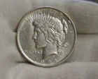 1922 US Peace Silver Dollar $1 AU (Cleaned)
