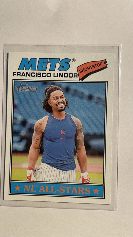 2026 Heritage Francisco Lindor NL All-Stars Image Variation 146 New York Mets SP