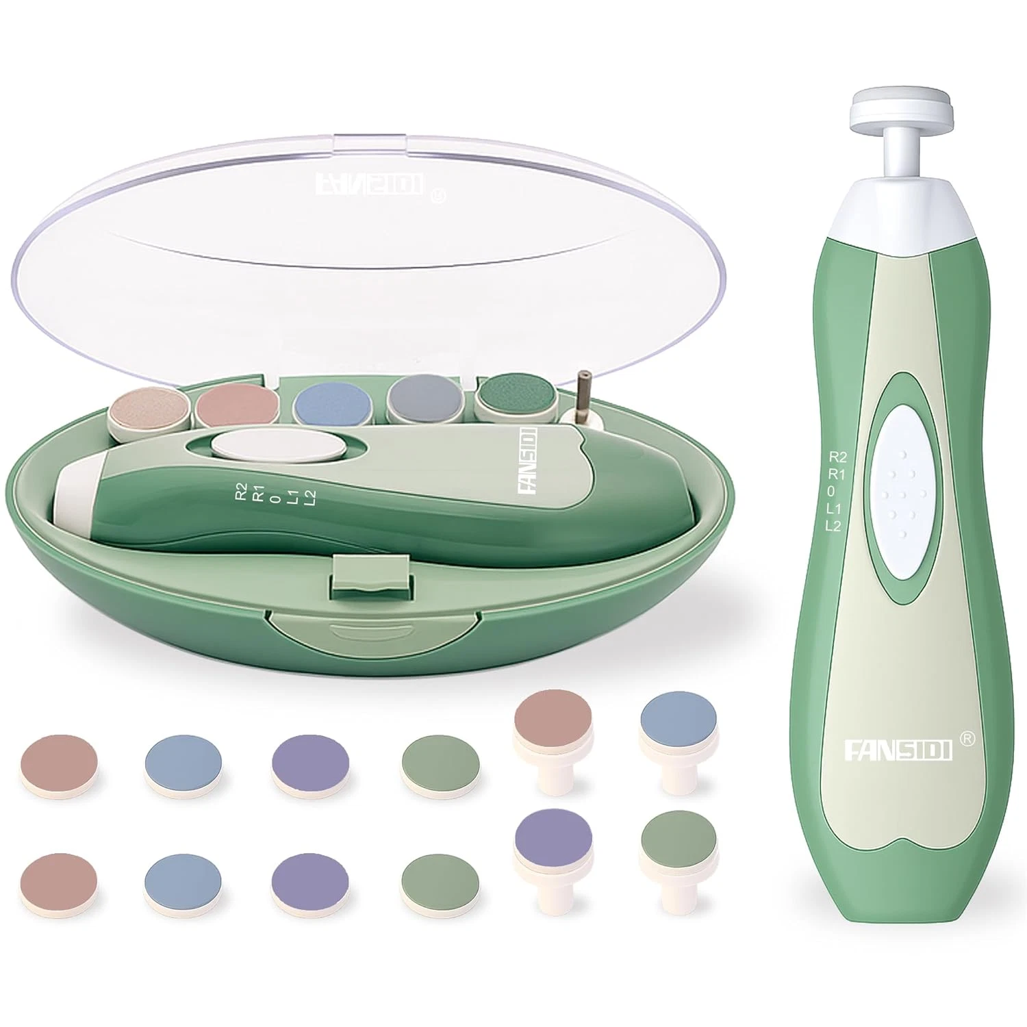 Fansidi Baby Nail Trimmer Electric, Easy & Safe Nail File for Newborn to Toddler
Opens in a new wind