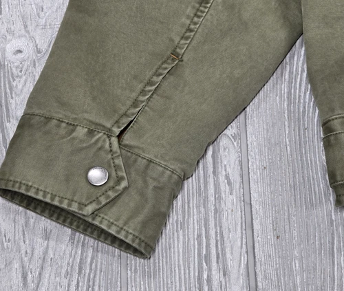 Carbon 2 Cobalt Mens XL Olive Green Canvas Cotton Field Jacket Military Utility image 9
