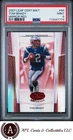 2007 Leaf Tom Brady #84 Certified Materials Mirror Red /100 PSA 9