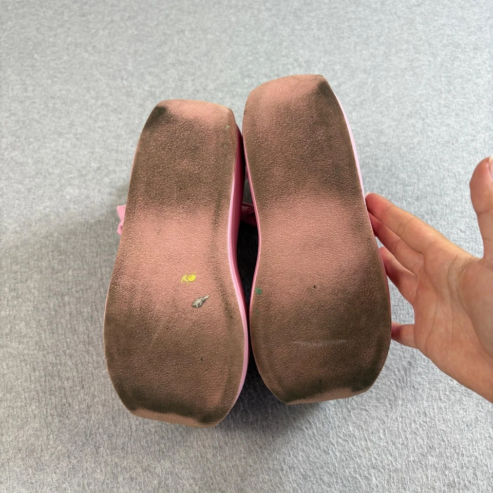 Zapatos Demonia Violeta 25 Para Mujer Talla 6 Plataforma Gótico Arco Hebilla Correas Kawaii Foto 4 de 4