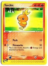 Torchic - Non Holo Ruby and Sapphire 73/109 LP