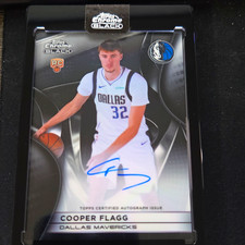 Topps Chrome 2025-26 Cooper Flagg Mavericks Auto RC #TAIR-CF