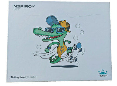 Inspiroy H430P Grafiktablet mit 4,8 x 3 Zoll Arbeitsbereich Grafiktablett, Ba...