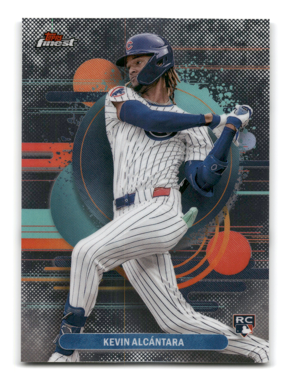 2025 Topps Finest Baseball - Kevin Alcantara Uncommon Rookie Card #167