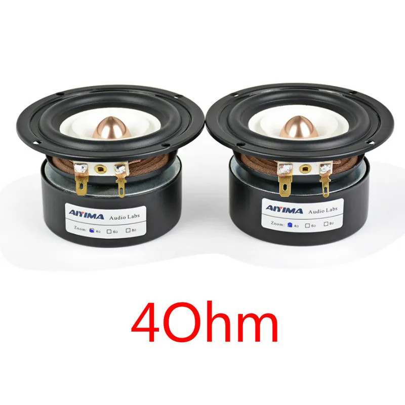 AIYIMA 2Pcs 3 Inch Full Range Speakers 4 8 Ohm 15W Loudspeaker