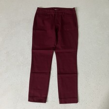Old Navy 8 Dark Red Pixie Skinny Ankle Womens Pants