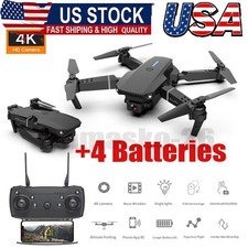 Drone 2026 4K HD Dual Camera WiFi FPV RC Foldable Quadcopter Remote With Screen