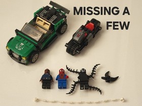 LEGO Lot Marvel Spider-Man 76016, 76004, 76015, Super Heroes- Iron Man 76006