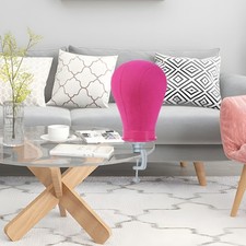 Neverland Canvas Mannequin Wig Head Display 23" with Stand for Wig Making Weave