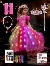 Princess Dress Up for Girls, Syncs with Music, App-Control Princess 4-5 Years