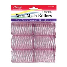 Annie 1-3/4" Jumbo Wire Mesh Hair Rollers - 6 Pcs 1 Count Pack of 1