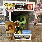 Funko Five Nights at Freddy's Nightmare Freddy Pop! #111 Glow Walmart Exclusive