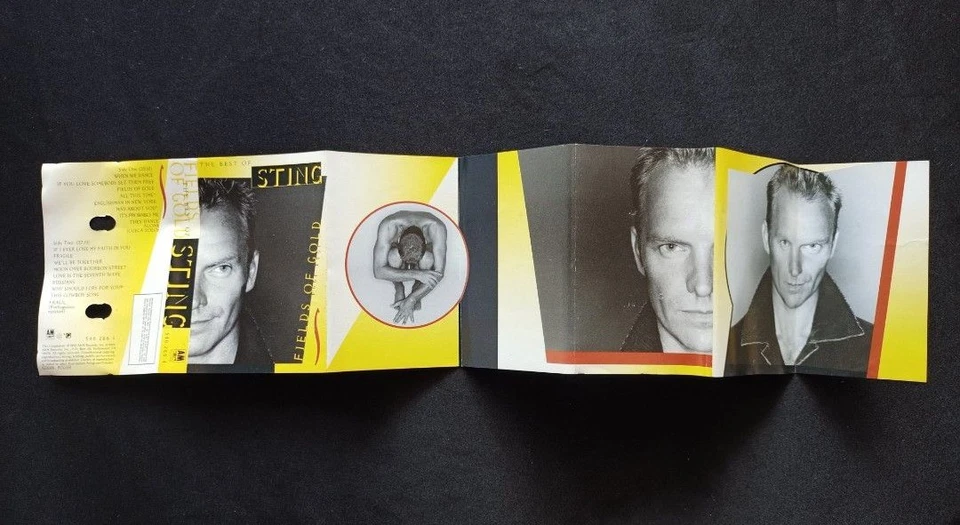 Sting : Fields Of Gold 1984-1994 , The Best Of Sting ( Cassette Tape ) - Image 4 of 4