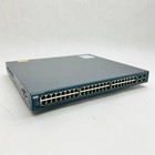 New ListingCisco 3560G WS-C3560G-48PS-S V09 48-Port POE Managed Gigabit Network Switch