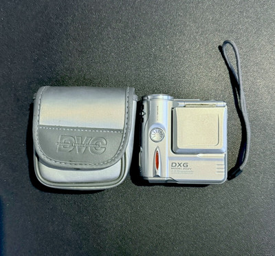 DVC Digital Video Camera DXG Model 202V 2.0 Megapixels Camcorder w/ Case